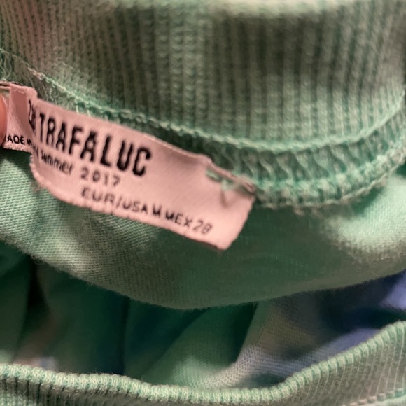 Zara Trafulac Cropped Tie Dye Tee Size M - Picture 5 of 5